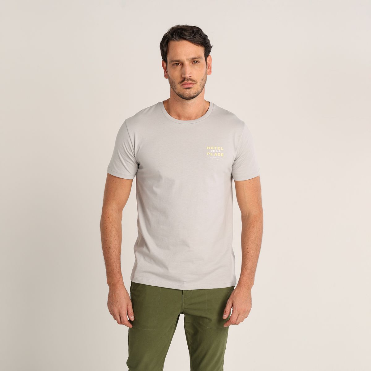 CASCAIS - Camiseta Hombre Manga corta con Estampado Algodón Cascais.