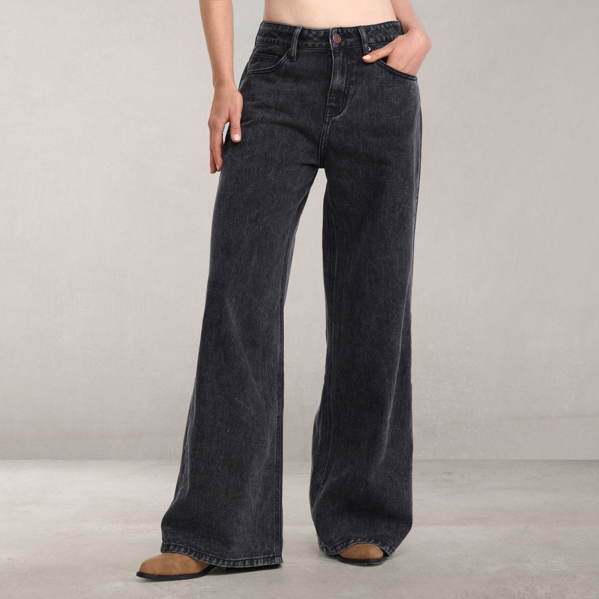 DENIMLAB - Jean Wide leg Mujer Tiro alto Denimlab