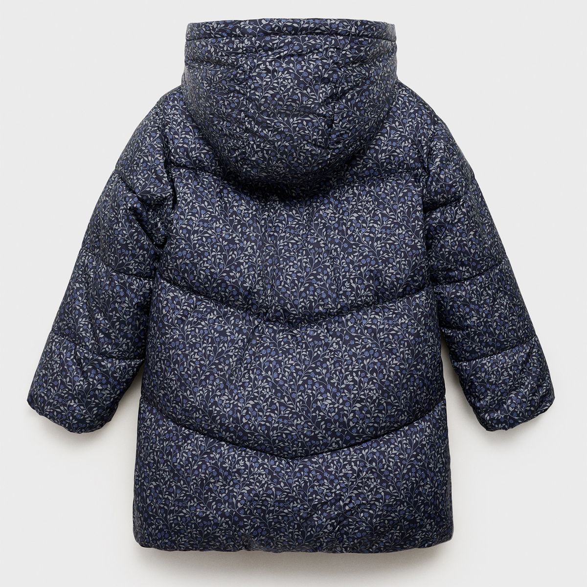 MANGO - Chaqueta Con capucha para Niña Acolchado MANGO