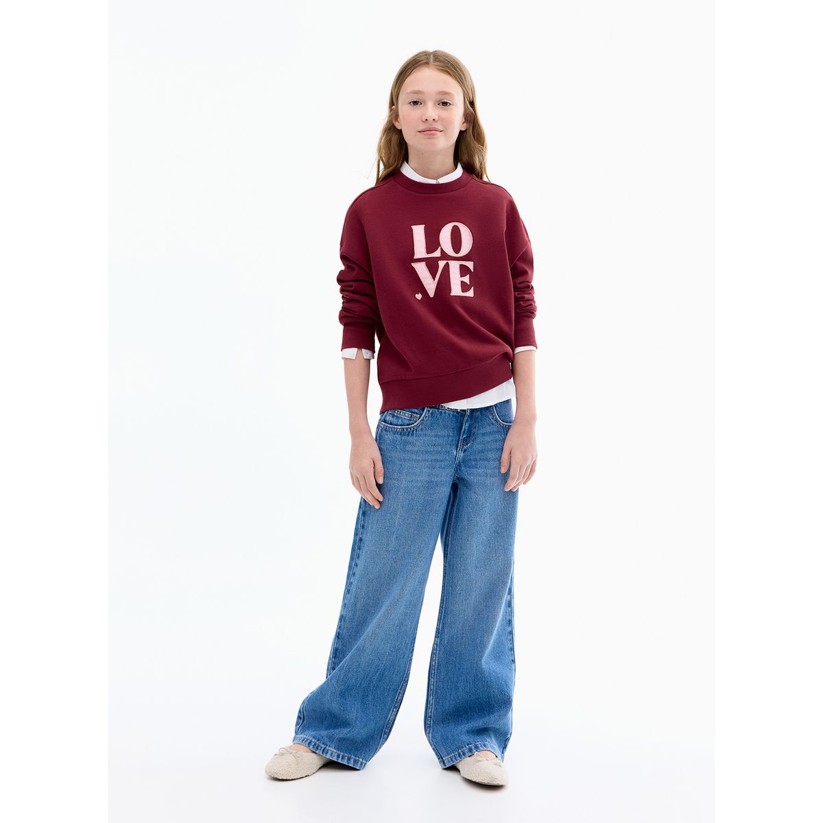 MANGO - Saco para Niña con Estampado de Algodón MANGO