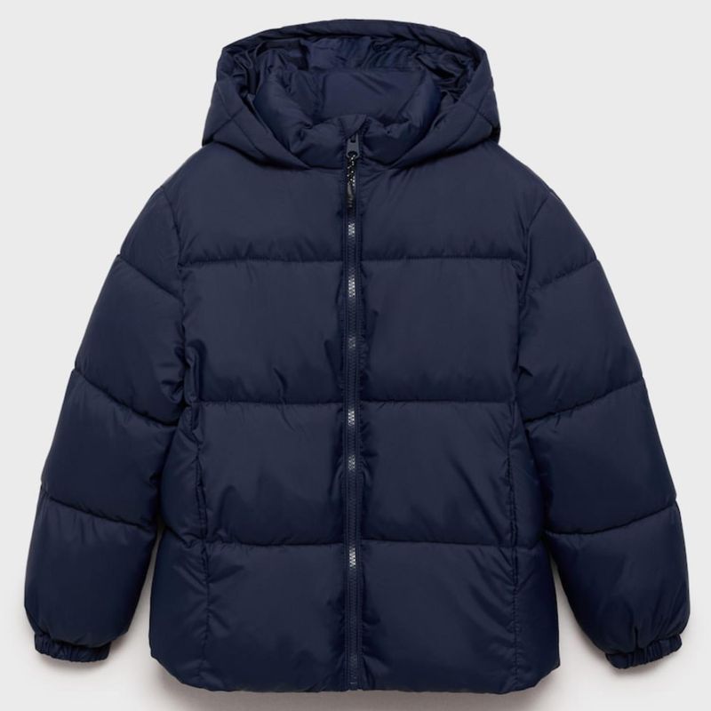 MANGO - Chaqueta Con capucha para Niño Acolchado MANGO
