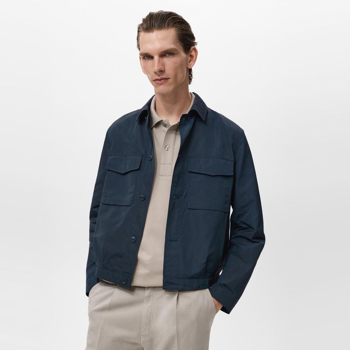 MANGO - Chaqueta impermeable Hombre MANGO