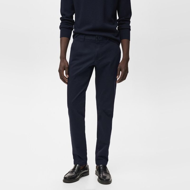 MANGO - Pantalón Chino Hombre Slim MANGO