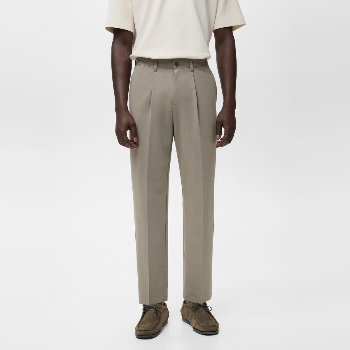 MANGO - Pantalón Chino Hombre Recto MANGO