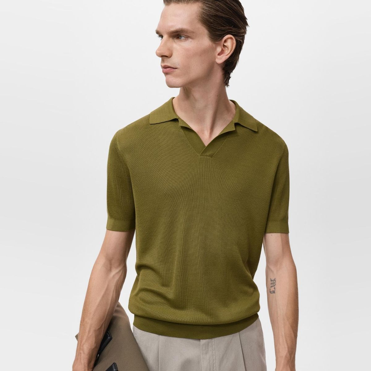 MANGO - Camiseta polo Hombre Mango