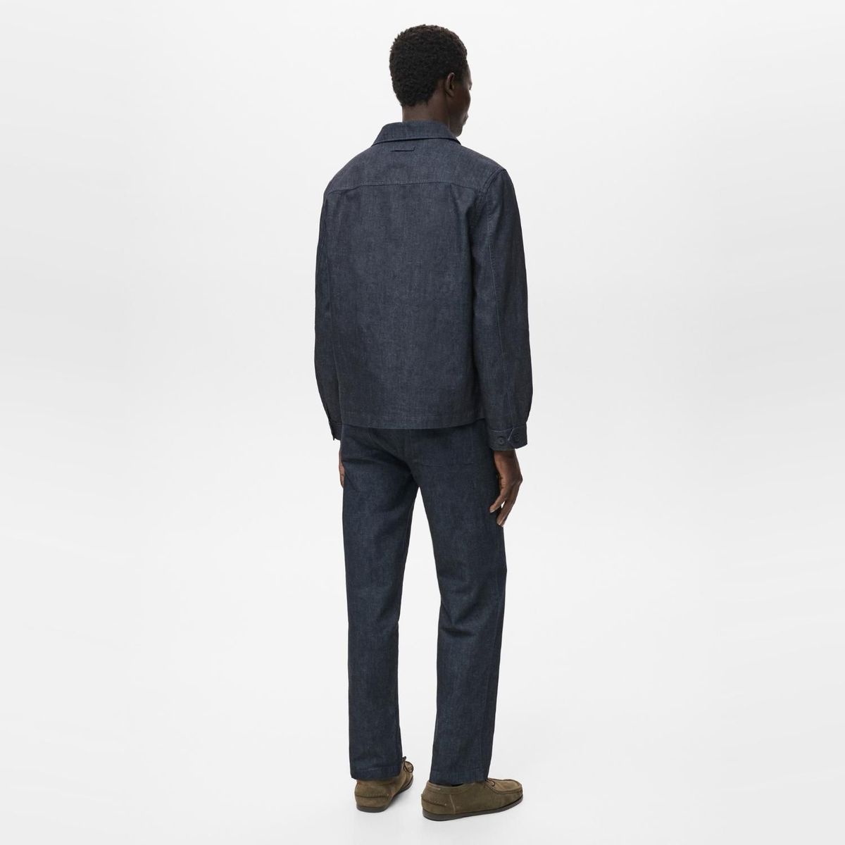 MANGO - Sobrecamisa Hombre Denim MANGO