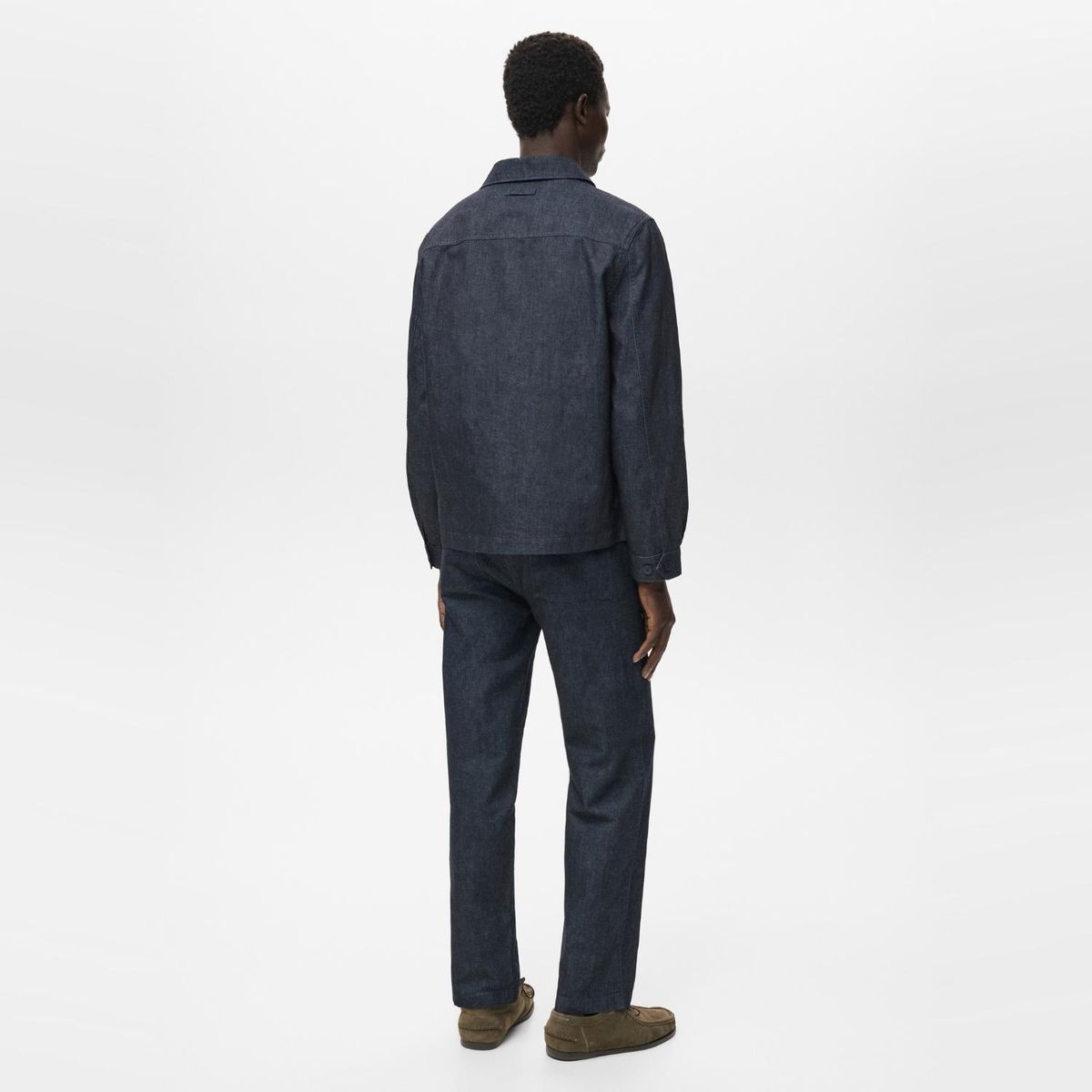 MANGO - Sobrecamisa Hombre Denim MANGO