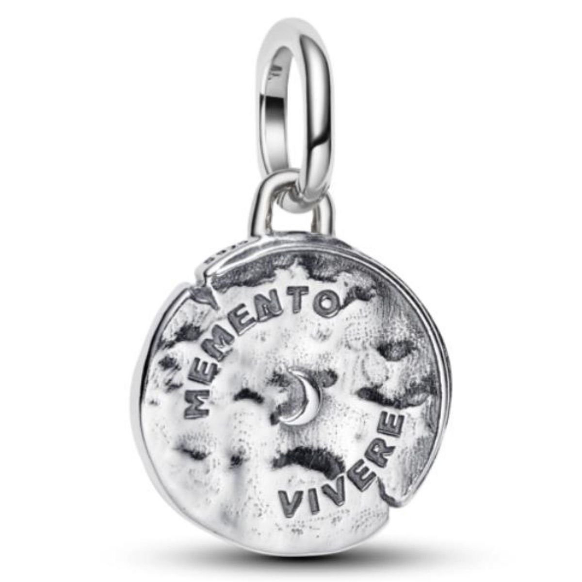 PANDORA - Charm Medallón Serpiente Infinita Pandora Plata Esterlina