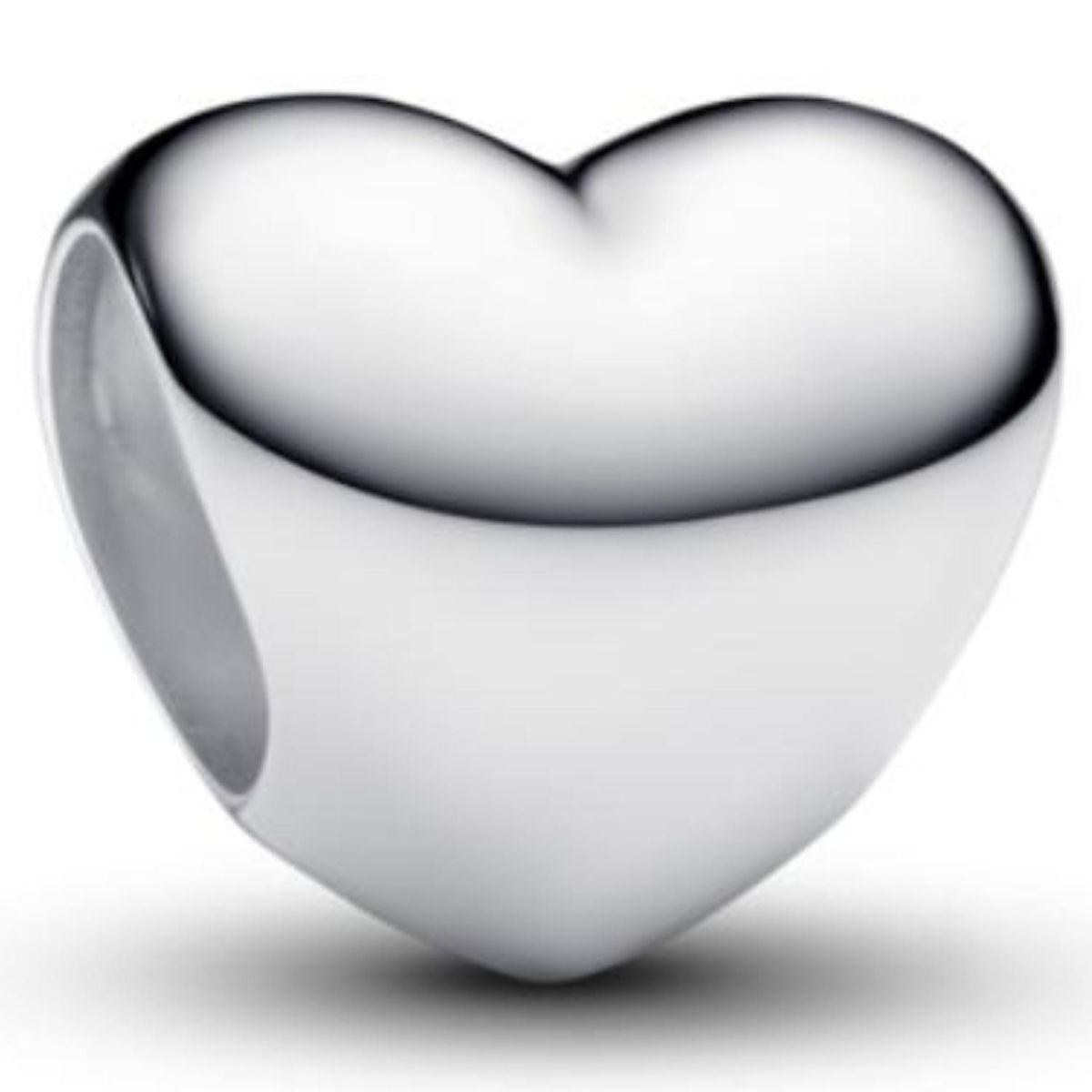 PANDORA - Mini Charm Corazón Plateado Pandora Plata Esterlina