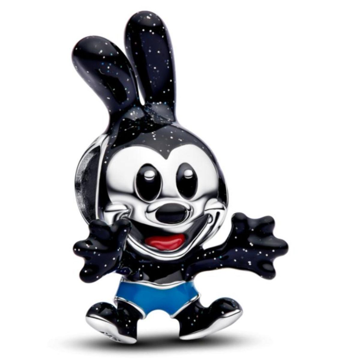 PANDORA - Charm Oswald El Conejo De La Suerte De Disney Pandora Plata Esterlina