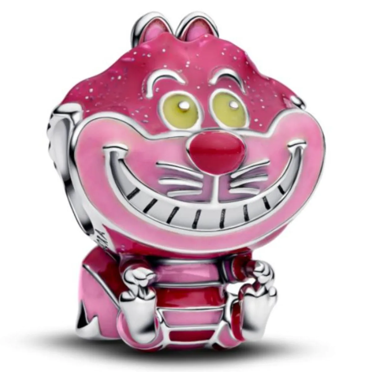 PANDORA - Charm Gato De Cheshire De Alicia En El País De Las Maravillas De Disney Pandora Plata Esterlina