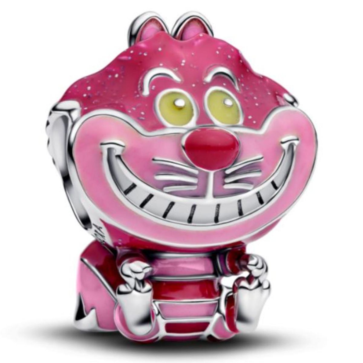 PANDORA - Charm Gato De Cheshire De Alicia En El País De Las Maravillas De Disney Pandora Plata Esterlina