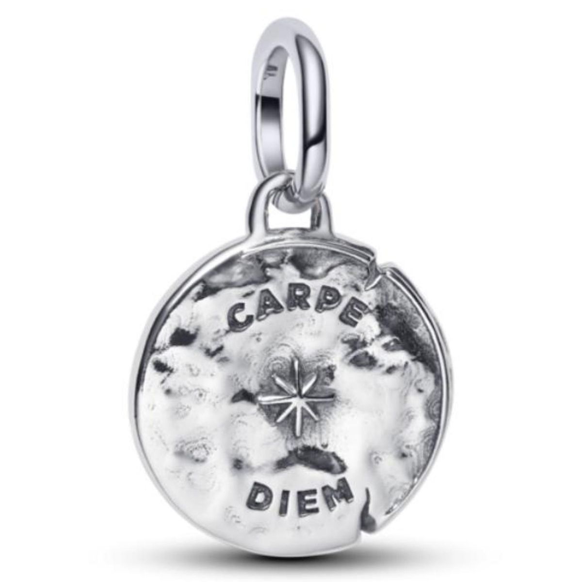 PANDORA - Charm Medallón Calavera Pandora Plata Esterlina