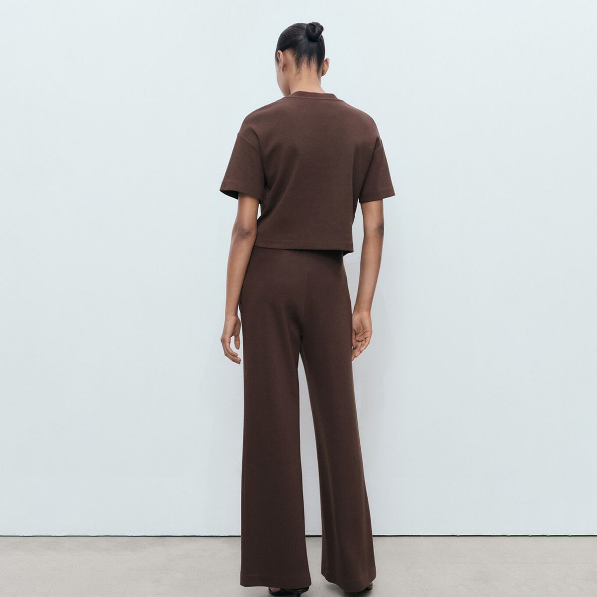 MANGO - Pantalón Recto Mujer Tiro medio MANGO