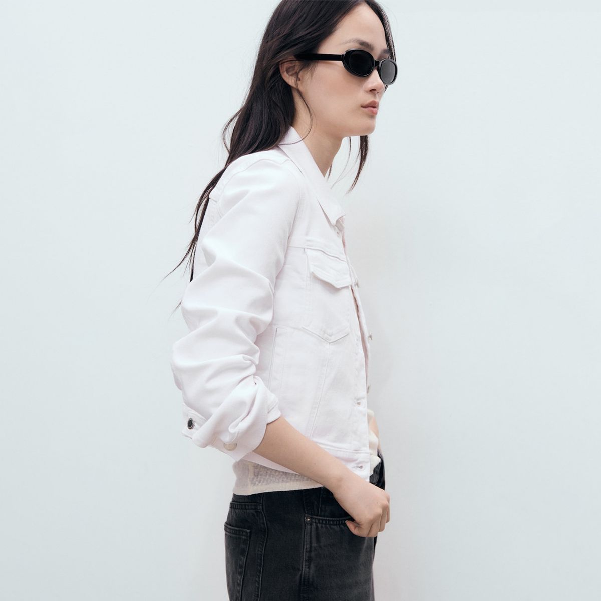 MANGO - Chaqueta Mujer de Jean Mango