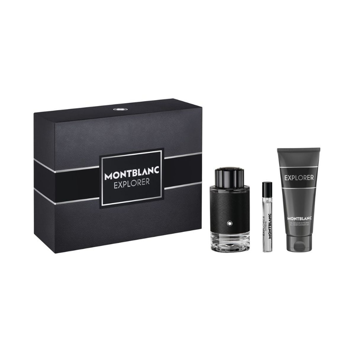 MONTBLANC - Set de Perfume Hombre MONTBLANC Incluye: Eau parfum 100 ml +7,5ml +SG100 ml 