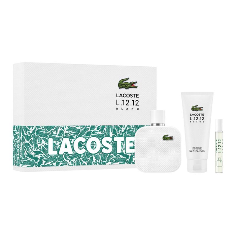 LACOSTE - Set de Perfume Hombre LACOSTE Incluye: EDT 100ML + SG + 7.5ML 