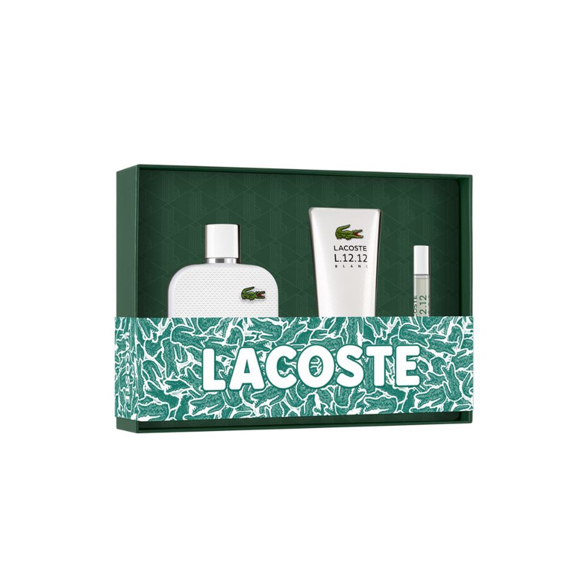 LACOSTE - Set de Perfume Hombre Lacoste Incluye: Eau toilette 100 ml + SG + 7.5ml 