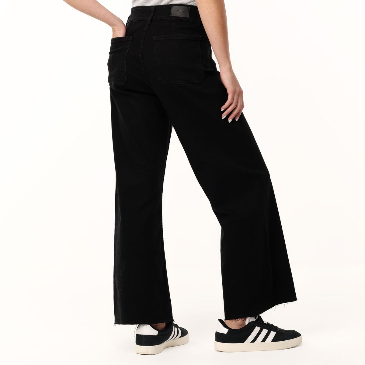 SYBILLA - Jean Culotte Mujer Tiro alto Sybilla