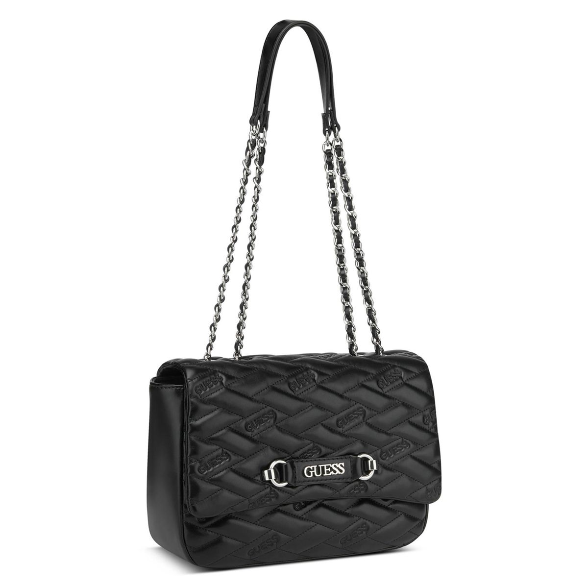 GUESS - Cartera GUESS para Mujer CROSS BODY BRIELLA FLAP CROSSBODY BLACK