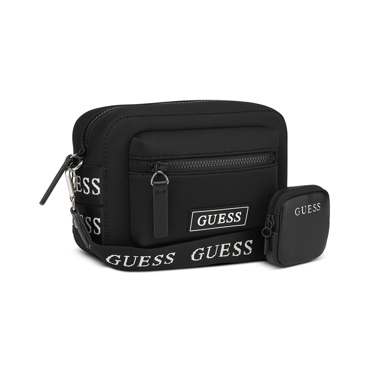 GUESS - Cartera GUESS para Mujer CROSS BODY GARNON CAMERA CROSSBODY BLACK