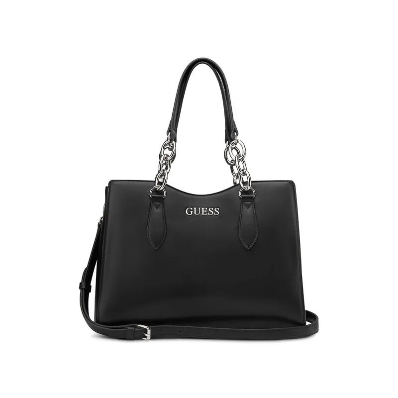 GUESS - Cartera GUESS para Mujer HOBO MILLPORT SATCHEL BLACK