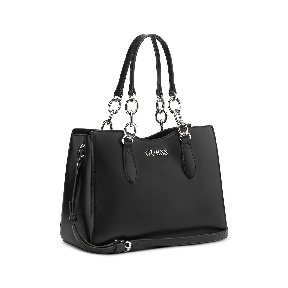 GUESS - Cartera GUESS para Mujer HOBO MILLPORT SATCHEL BLACK