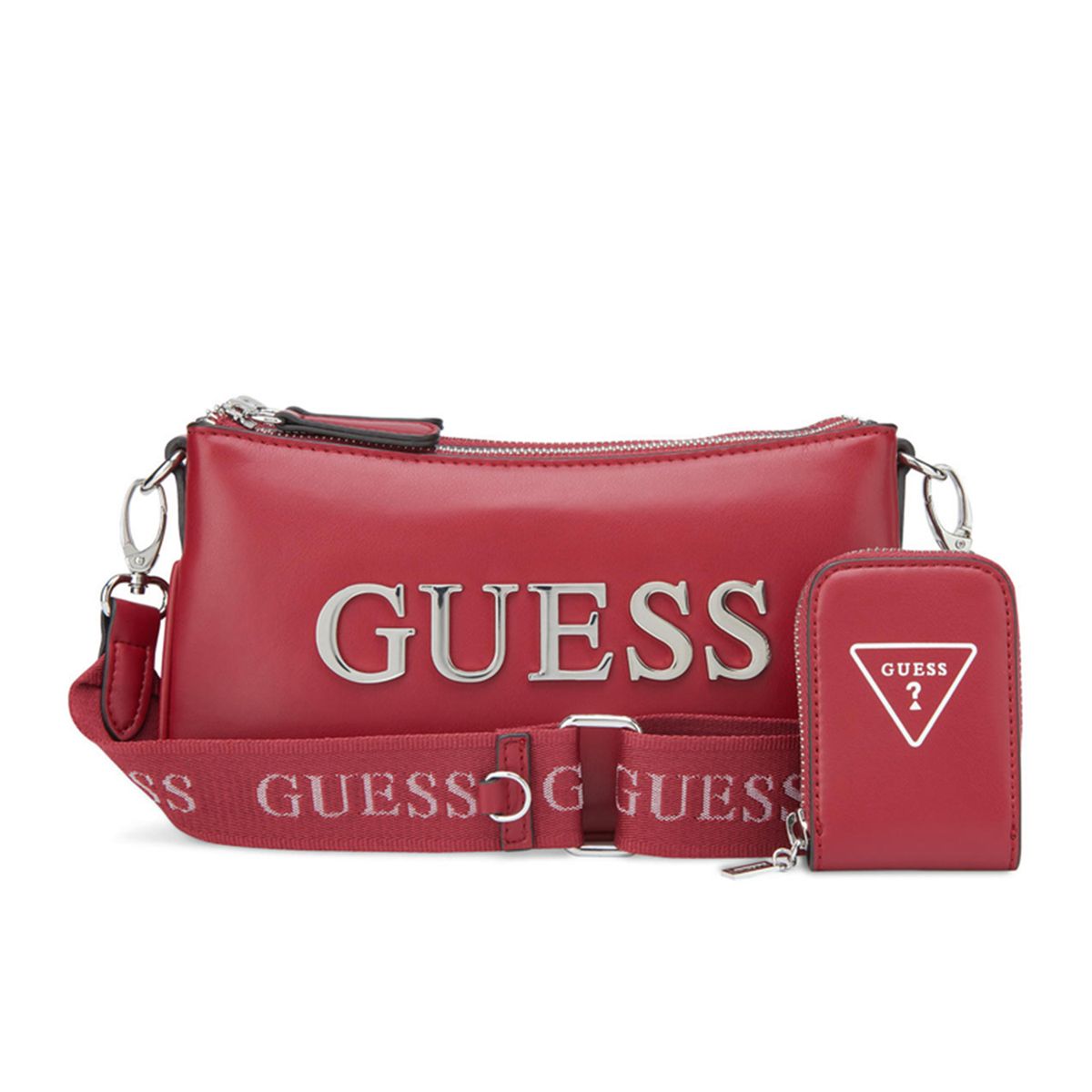 GUESS - Cartera GUESS para Mujer CROSS BODY TYRAH MINI CROSSBODY TOP ZIP BLACK