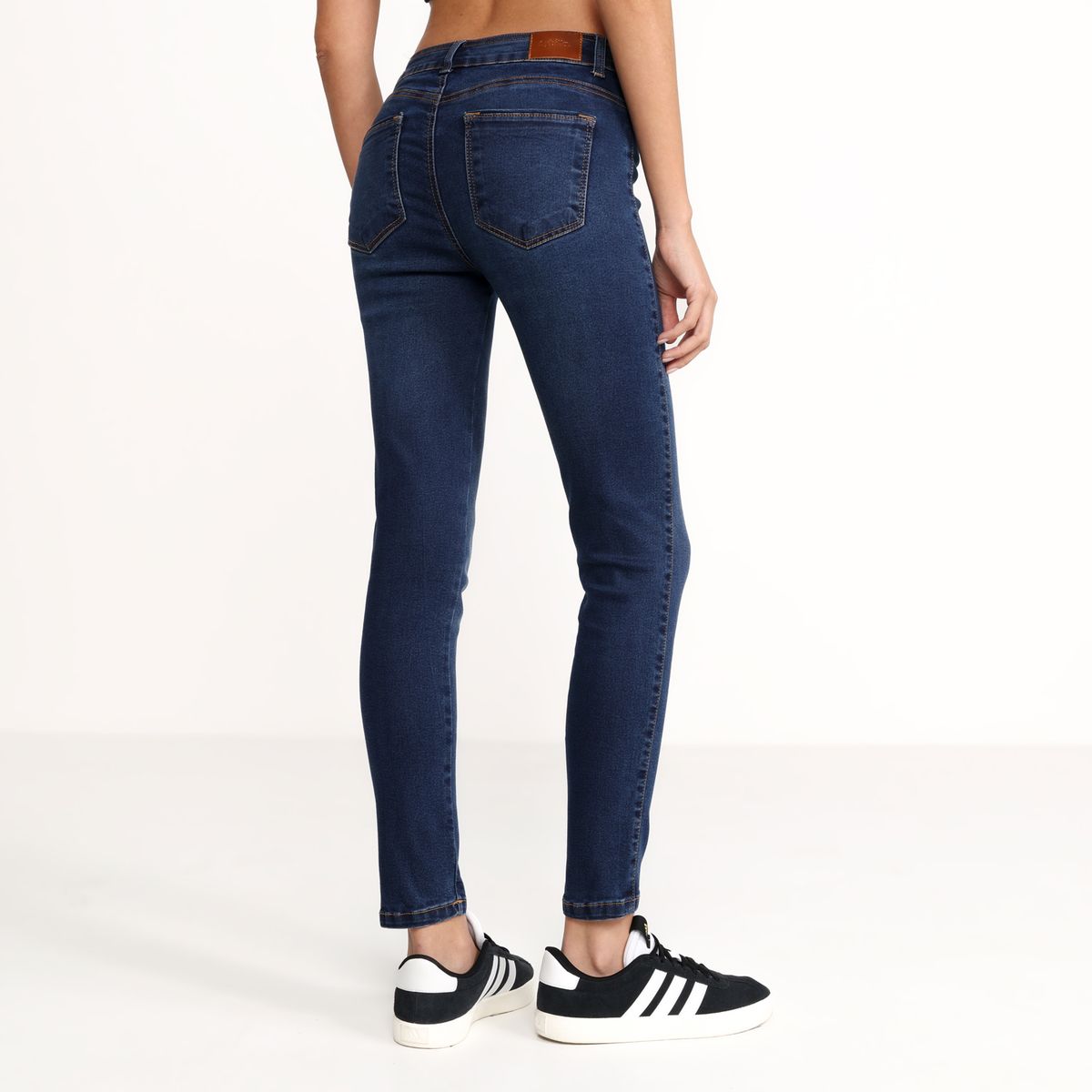 SYBILLA - Jean Flare Mujer Tiro alto Denim Sybilla