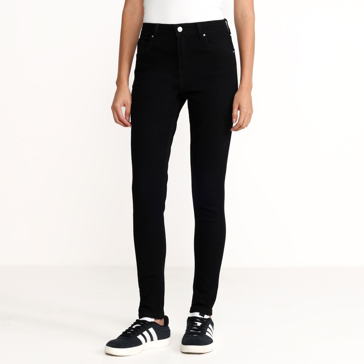 SYBILLA - Jean Flare Mujer Tiro alto Denim Sybilla