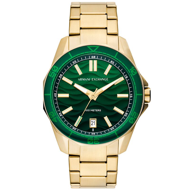 ARMANI EXCHANGE - Reloj Armani Exchange Hombre Spencer. Reloj Acero inoxidable Dorado AX1951