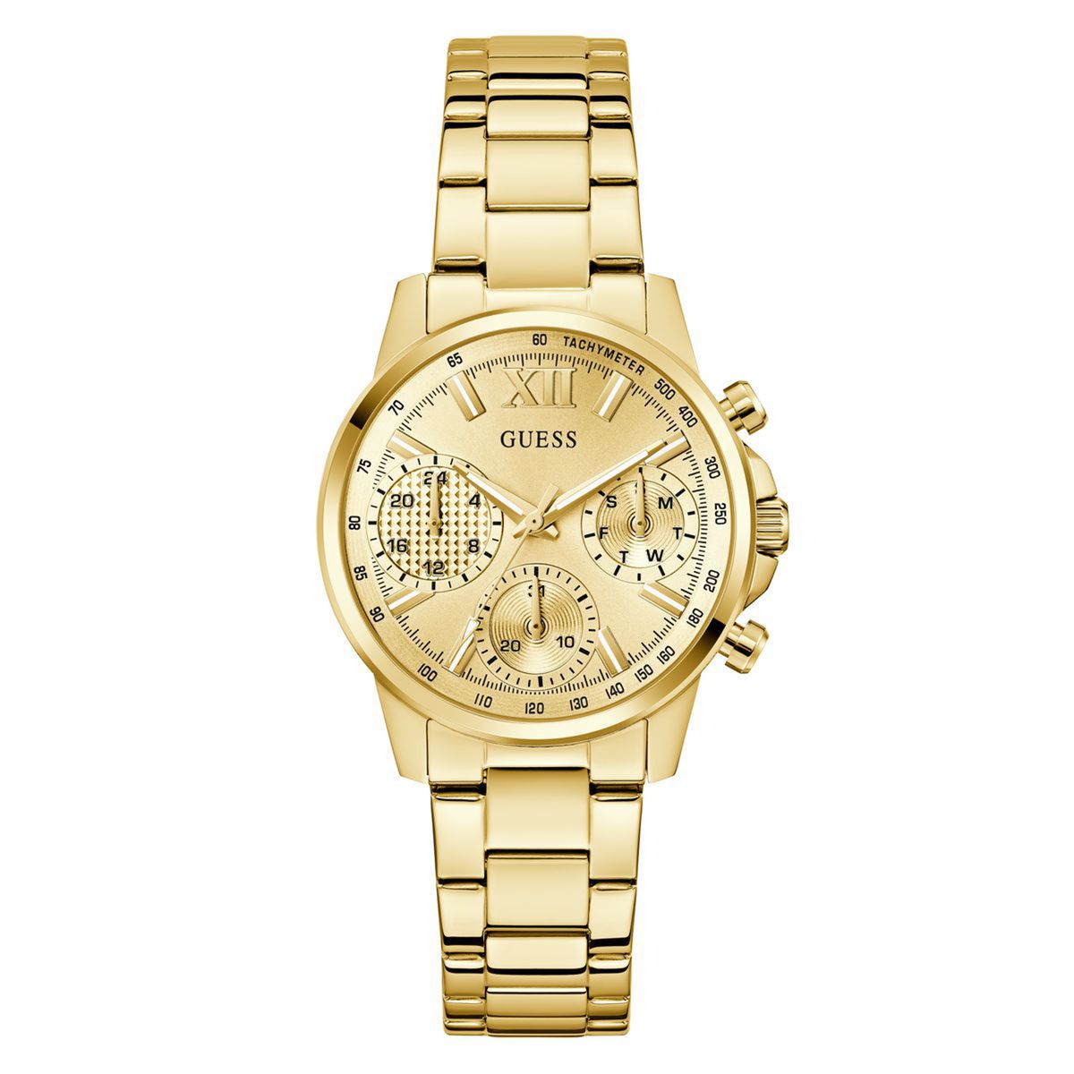 GUESS - Reloj Guess Mujer Bailey. Reloj Acero Inoxidable Dorado GW0933L2