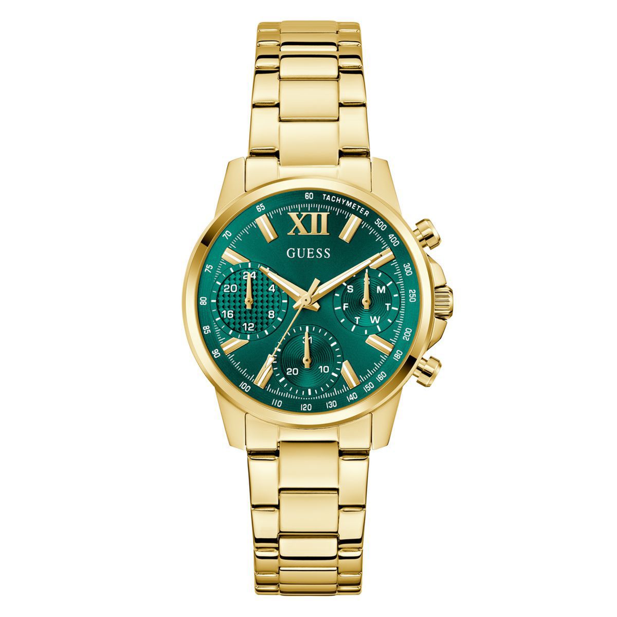 GUESS - Reloj Guess Mujer Bailey. Reloj Acero Inoxidable Dorado GW0933L6