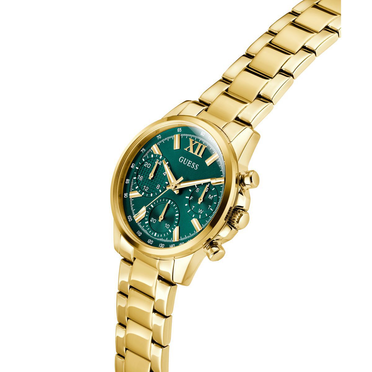 GUESS - Reloj Guess Mujer Bailey. Reloj Acero Inoxidable Dorado GW0933L6