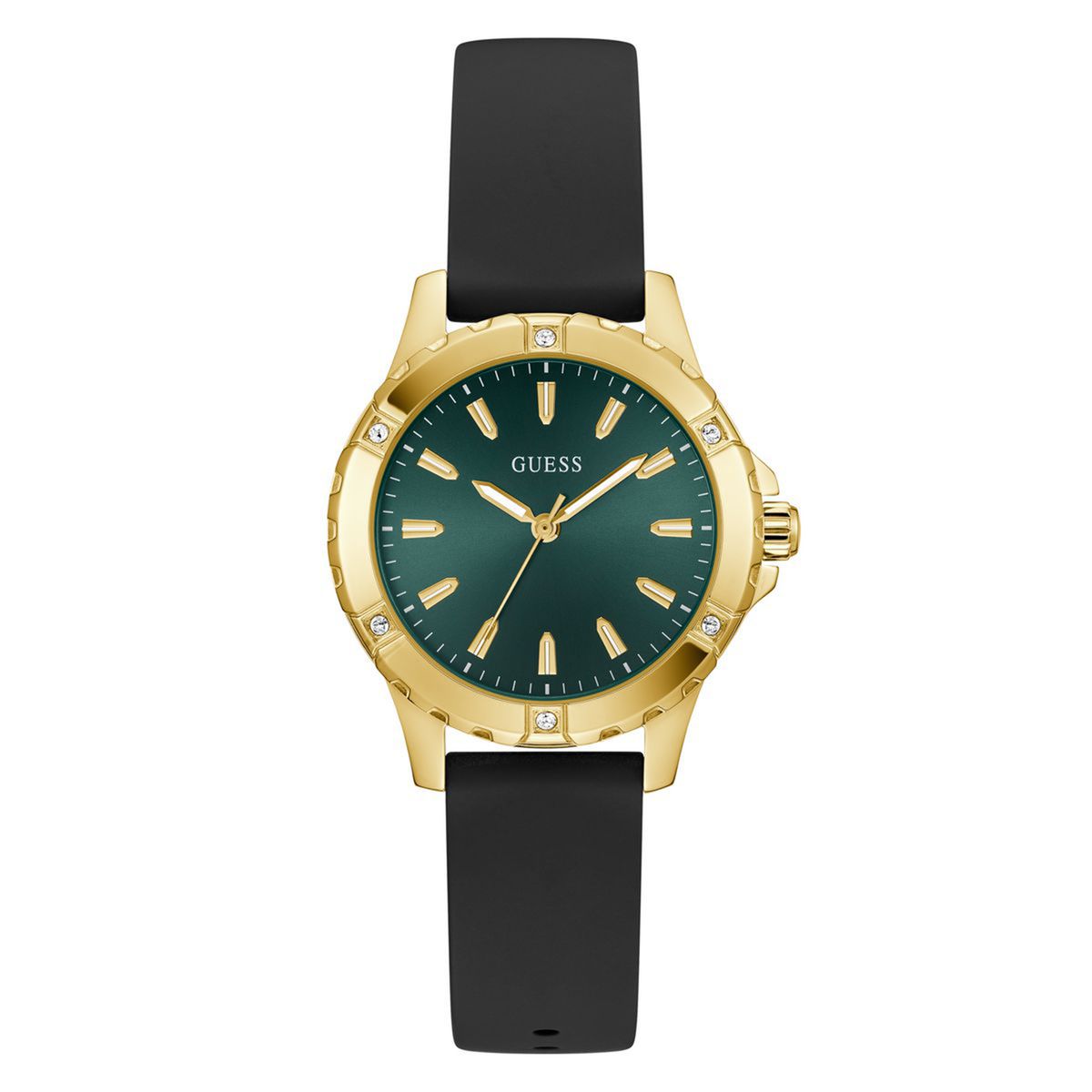 GUESS - Reloj Guess Mujer Mist. Reloj Silicona Negro GW0949L2