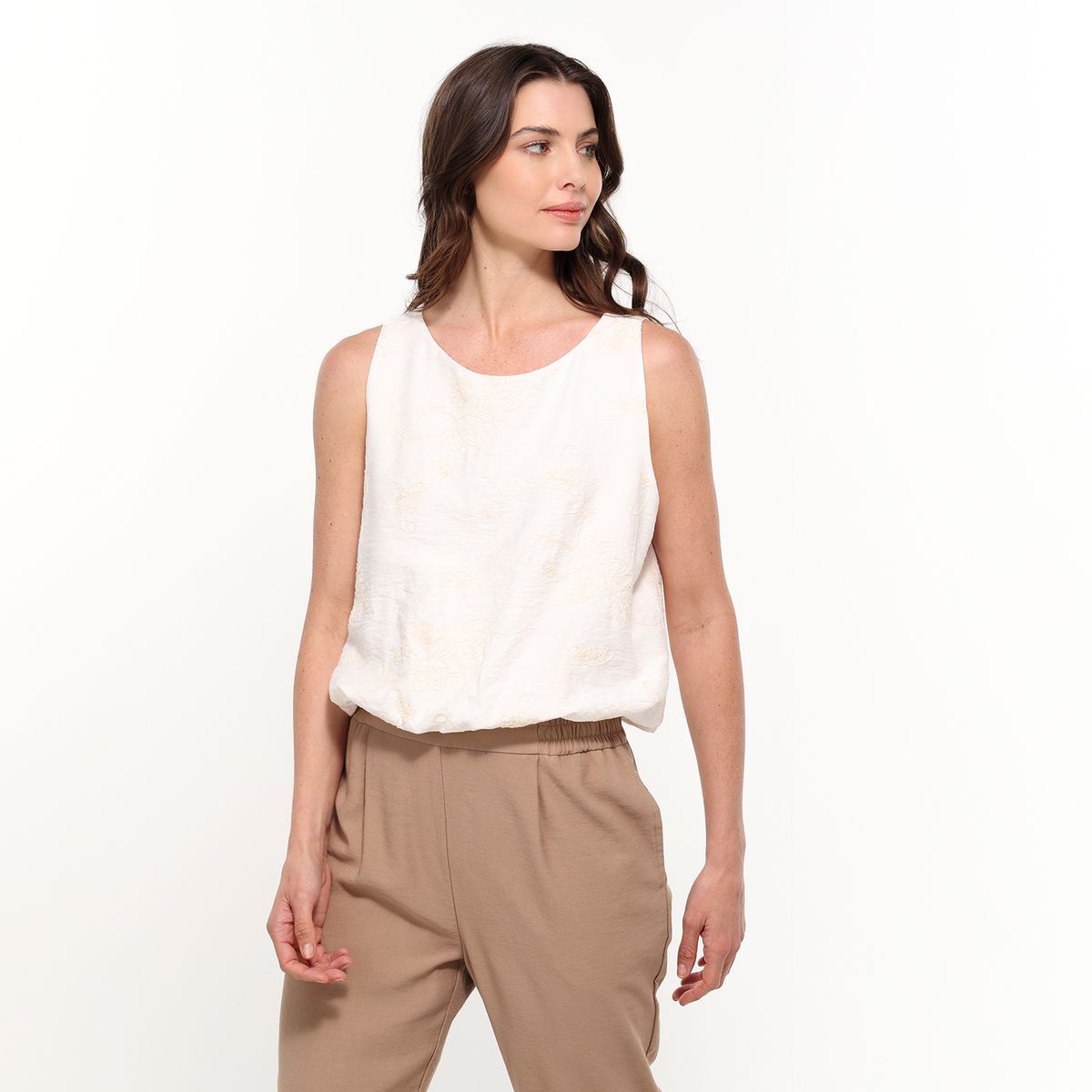 UNIVERSITY CLUB - Top esqueleto Mujer sin mangas University Club 