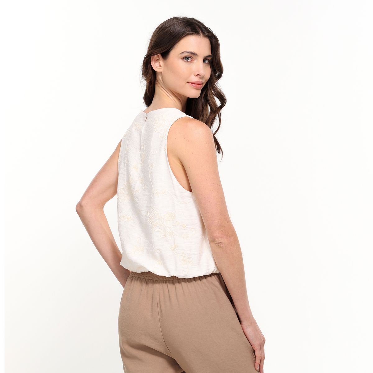 UNIVERSITY CLUB - Top esqueleto Mujer sin mangas University Club 