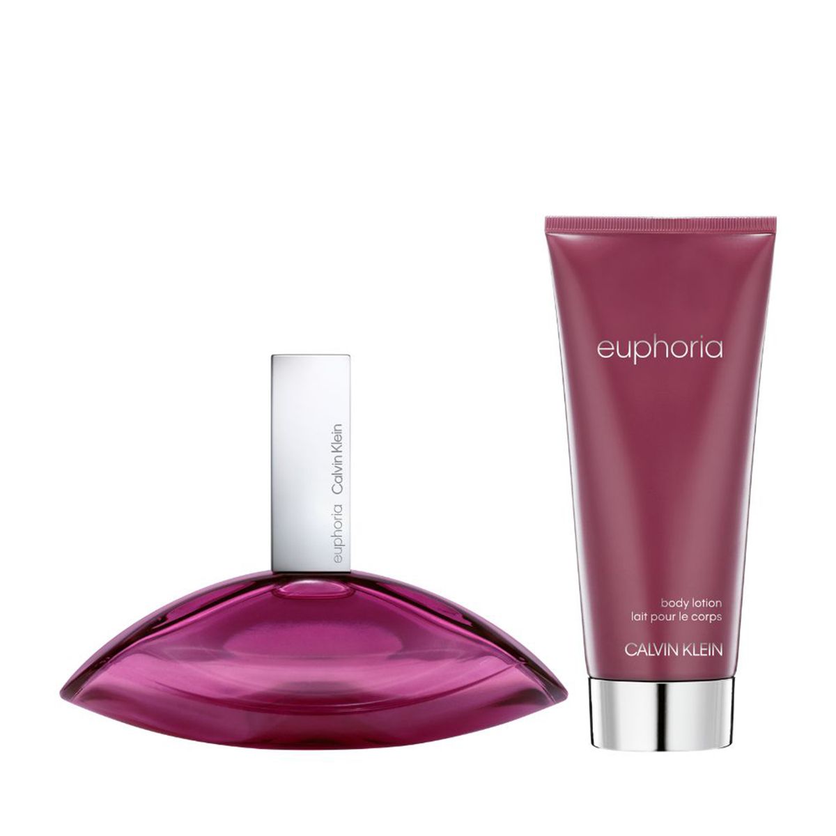 CALVIN KLEIN - Set de Perfume Mujer Calvin Klein Euphoria Eau parfum for Women 100 ml (3.3oz) - Euphoria Body Lotion 100 ml (3.3oz)