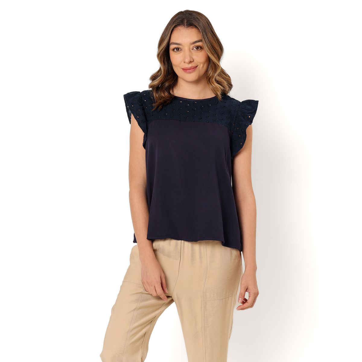 NEWPORT - Blusa Mujer Manga corta Newport