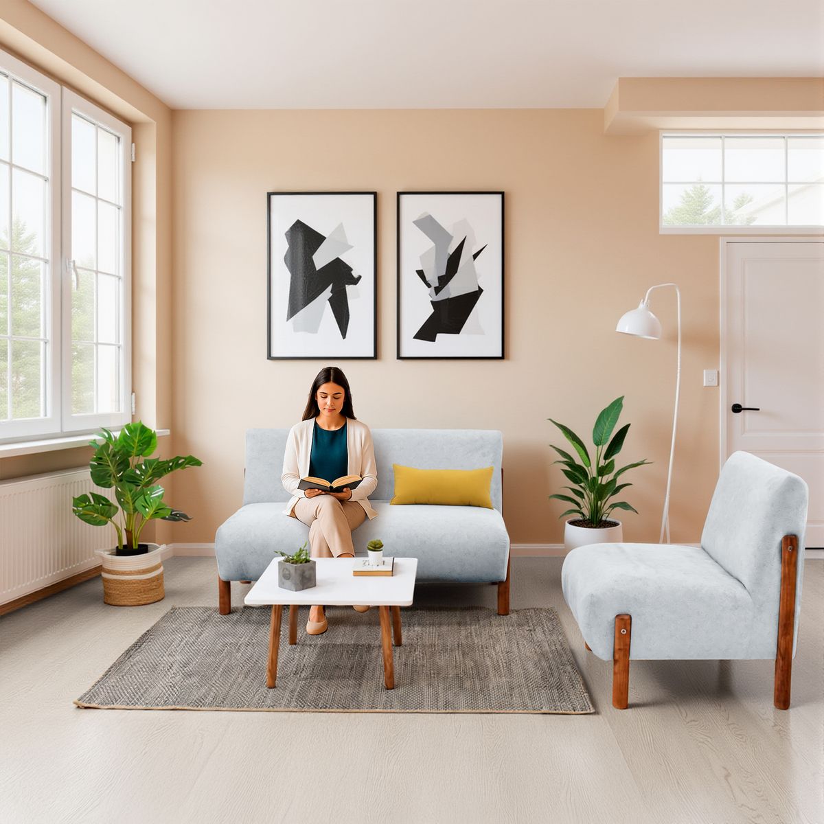 MICA - Poltrona DERRY Poliéster