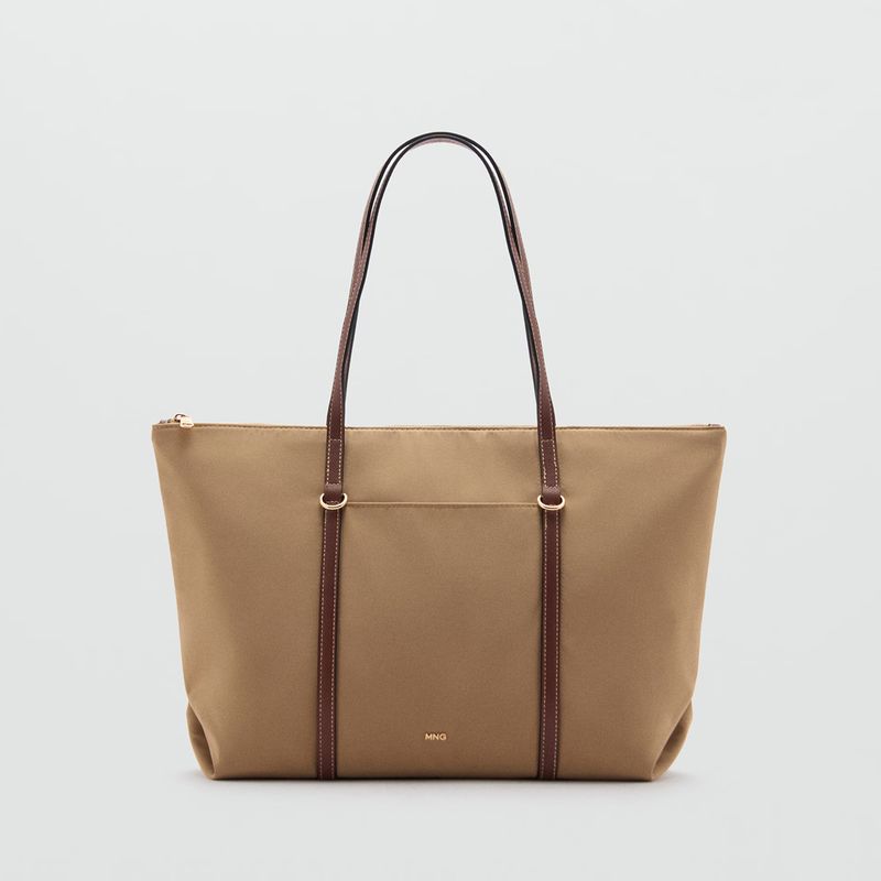 MANGO - Cartera MANGO para Mujer  BOLSO TOTE COBALT 08