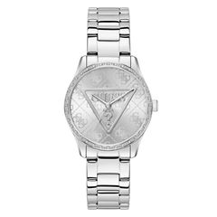 Montre Guess Harlow Pour Femme - Bracelet Acier, Cadran 38 Mm, étanche 3 Bars - Élégante Et Polyvalente
