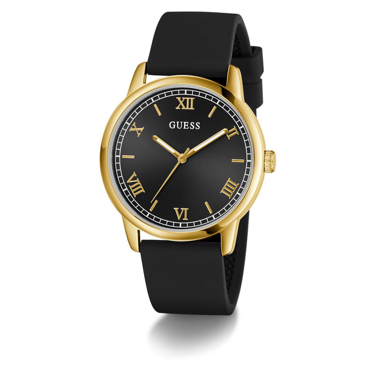 GUESS - Reloj Guess Hombre Chandler. Reloj Silicona Negro GW0973G2