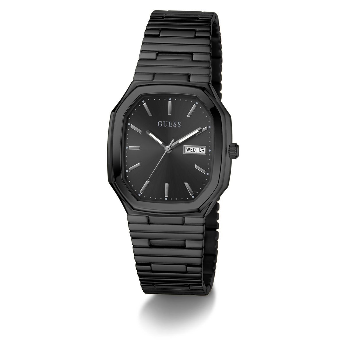 GUESS - Reloj Guess Hombre Oliver. Reloj Acero Inoxidable Negro GW0978G4