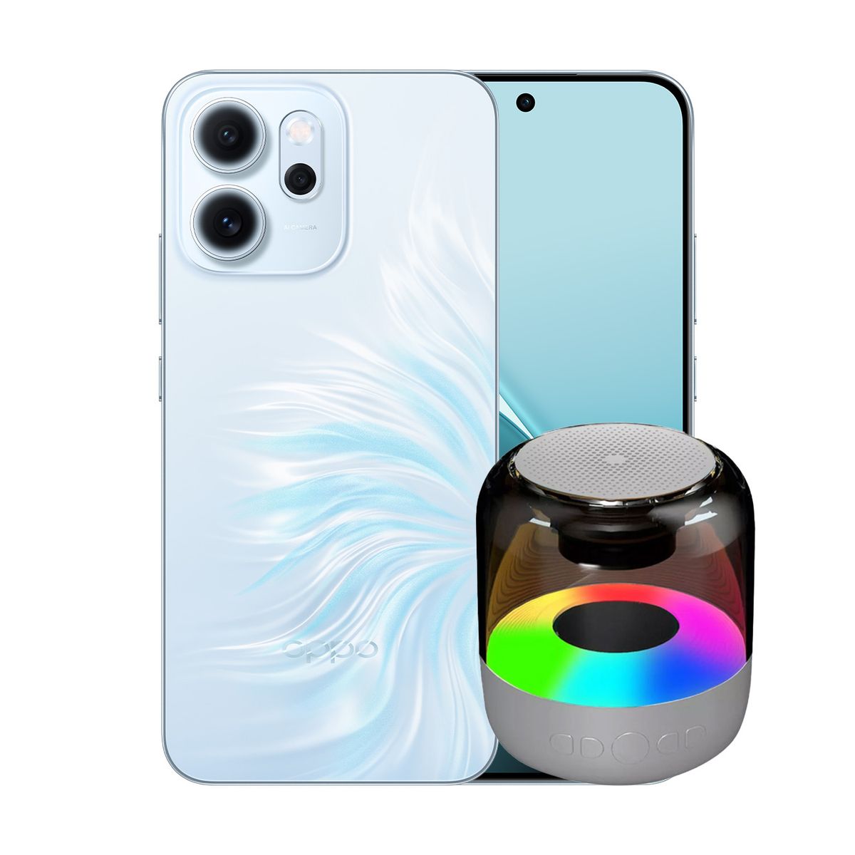 OPPO - Celular RENO14F AZUL 256GB | 5G | 256GB | 12GB RAM 