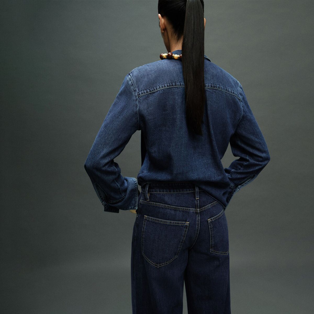 MANGO - Camisa Mujer Manga larga de Algodón Mango