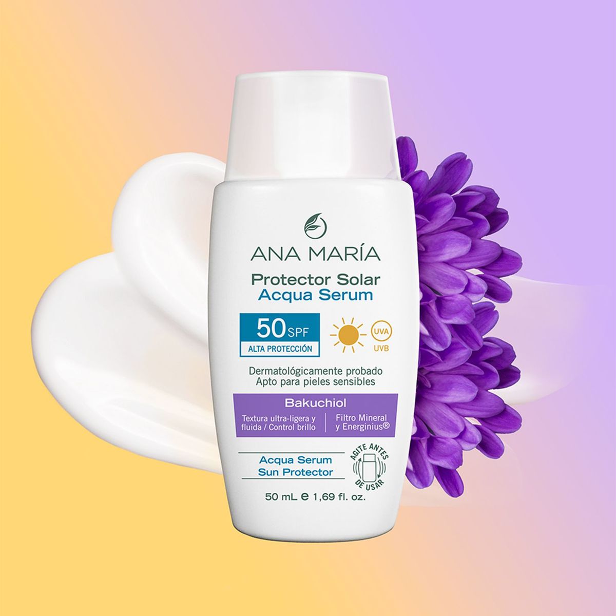 ANA MARIA - Protector solar ACQUA SERUM Emulsión Ana Maria 50ml