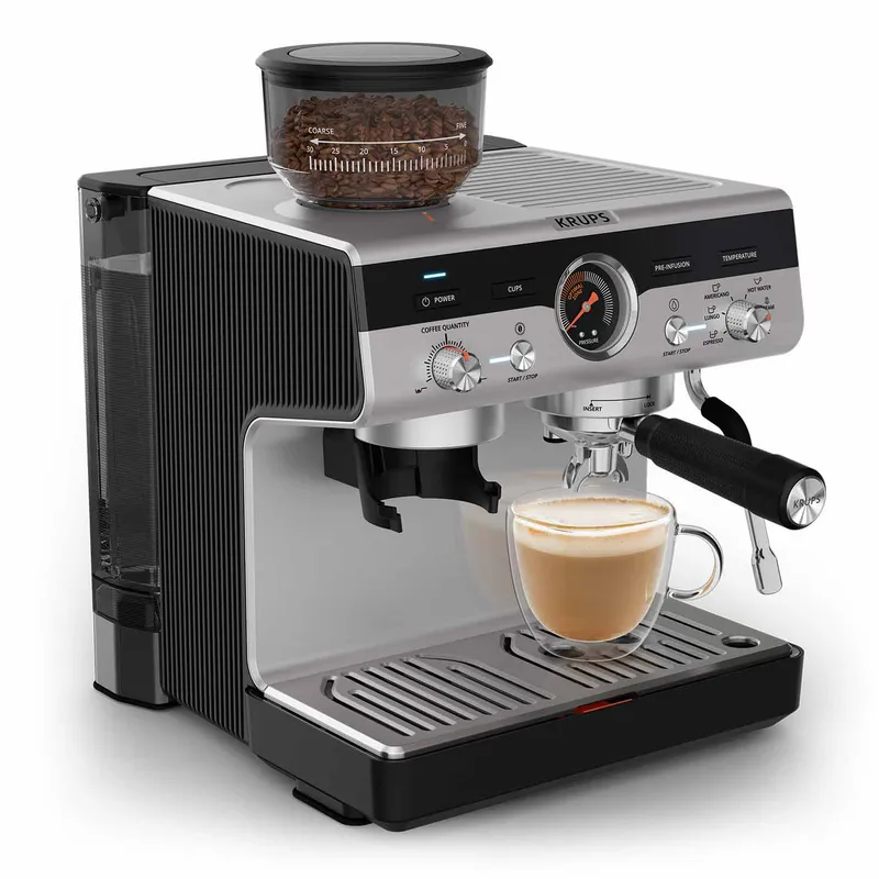 KRUPS - Cafetera de Espresso Krups 8010001356 1&2 