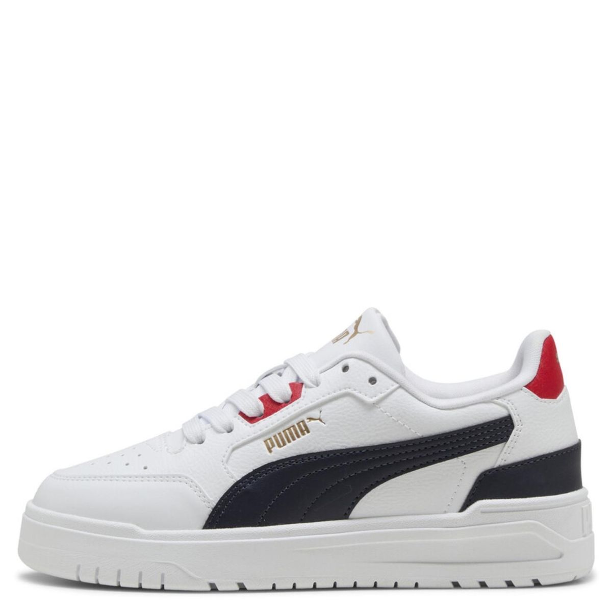 PUMA - Tenis moda Puma Shuffle Downtown Low Jr Niño Blancos