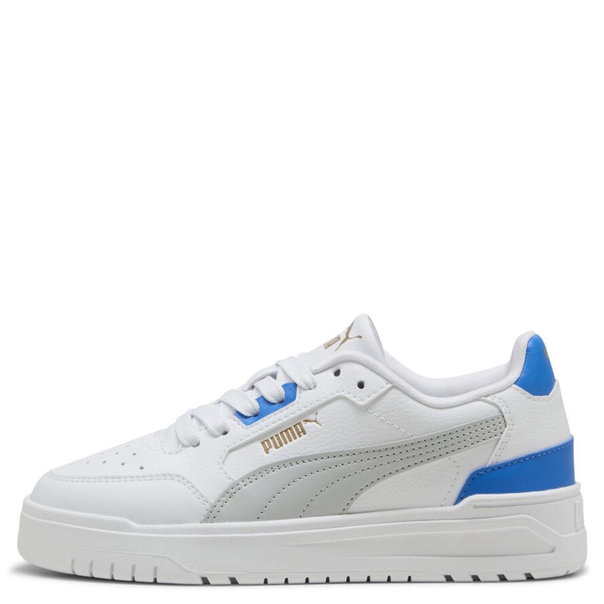 PUMA - Tenis moda Puma Shuffle Downtown Low Jr Niño Blancos